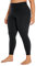 CRZ YOGA Butterluxe Damen Übergröße Leggings - 64cm Große Größen High Waist Workout Leggins Butterweiche Spandex Yogahose Schwarz 46