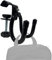 AUXPhome Desk Mount Bag Hook Clamp-On Backpack Hanger - Reduce Desk Clutter, Great for Laptop, Lunch Bag & Purse (Holds up to 10KG/20LBS)
