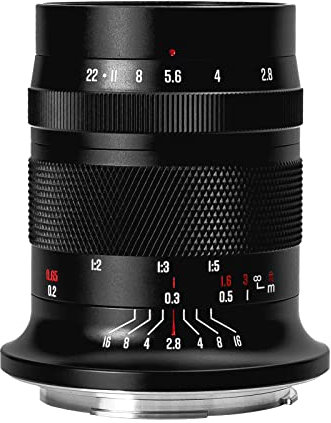 Meike 60mm f2.8 RF-Mount Fixed Manual Focus Objektive Große Blende APS-C Makro-Objektiv Kompatibel mit Canon EOS-R EOS-RP R5 R5C R6 R7 R10 Spiegellose Kamera
