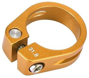 Hihaha Seat Post Clamp Post Clip for Bicycle Aluminium Alloy 31.8mm / 1Pcs