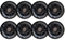 Inline-Skate-Rollen, Ersatz-Rollschuhlaufräder, 80 A, 84 mm (8er-Pack), geeignet für Rollerbladen-Ersatz, Rollschuh-Räder für drinnen und draußen