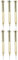 Manuelles Nail Art Piercing Tool, 6 Stück DIY Nagel Kunst Anhänger Charm Piercing Werkzeug Handbohrer, Gold Nagelpiercing Fur Gelnägel, Nagelbohrer Für Den Persönlichen Heimgebrauch in Nagelstudios