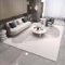 Teppich landhausstil deko Teppich babyzimmer Teppich Junge Grau beige Geometrisches Streifendesign Wohnzimmer Sofateppich Teppich Flur rutschfest 60x120cm