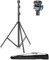 EMART Fotografie Lichtstativ 200cm, Leichte Stativständer mit 1/4 Schwenkkopf, 180 Grad Schwenkbares Licht Stativ für Ringlichter, Kameras und Anderes Equipment(Schwarz, 1 Stück)