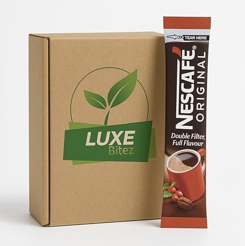 100 x Nescafe Original Individual One Cup Sachets Sticks 1.2g By Luxe Bitez