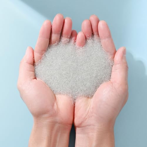 4.5KG Gewichtete Perlen für Stofftiere, Premium-Glas-Mikroperlenfüller für gefüllte Amlen, gewichtete Decke, Schießruhe, sensorisches Projekt und Reborn-Puppe