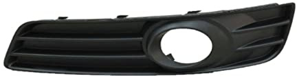 TVP Trade Vehicle Parts.co.uk Compatible With Front Bumper Fog Grille Black Textured N/S Left A3 Standard Models 2008-2012