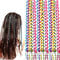 Beautyshow 18 Stück Haarschmuck Mädchen Set Torsion Haarschmuck, Frauen Bunte Haar Torsion Haarschmuck mit Strass DIY Haar Styling Zubehör Kinderparty Gefallen Haarstyling Geschenk Täglich Verkleiden