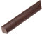 13mm uPVC Quadrant Trim Gap Filling Window Door 1M Plastic Skirting Board TMW Profiles (Walnut)