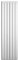 Fondital Termosifone Radiatore Estruso in Alluminio Modello Garda Dual 80 Mm80x80xh1066