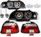 DM Autoteile 1339 Xenon Scheinwerfer + Rückleuchte+-Blinker +Brenner Facelift Design kompatibel für Set BMW 5er E39 95-00