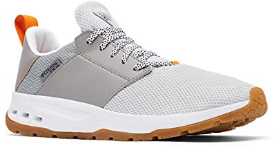 Columbia Men's Tamiami PFG Boat Shoe, Slate Grey, Light Orange, 10 UK