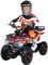 Actionbikes Motors Kinder Quad Elektro ATV Torino | 𝟑𝟔 Volt 𝟭𝟬𝟬𝟬 Watt Motor bis 𝟐𝟓 km/h - Kinderquad - Pocket Quad - Elektroquad - Miniquad - Für Kinder ab 6 Jahren (Schwarz Weiß Rot Polo)