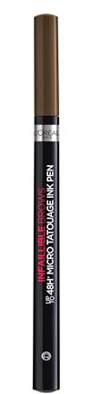 L'Oreal Paris Make-up Designer Micro Tatouage eyeliner de cejas tono 108, Dark Brunette
