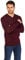 Jack Stuart - Jersey con Cuello en Pico para Hombre, 100% Lana de Merino Extra Fine (Granate Oscuro, S)