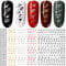 6 Blatt Nagelsticker Alte Alphabetzahlen Nagelaufkleber Selbstklebend Alte Briefe Nail Art Sticker Dekoration Nageldesign Zubehör