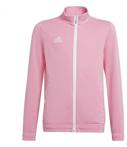 adidas Unisex Kinder Entrada 22 Track Jacket, semi pink glow, 11-12 Years