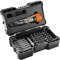 NEO TOOLS Battery-Operated Screwdriver, Micro USB 3.6 V, Li-ion, Speed 280 RPM, Tool Holder 6.35 mm (¼ inch), max. Torque 2.1 Nm, 0.16 kg, Accessories: Short bits, Long bits, bit Adapter, Connection