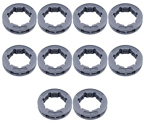 Gubeter 10 Stück 22 mm 3/8 Zoll 7T Ritzel Rim Std Kit, für Stihl Ms660 066 Ms650 064 Ms661 Ms460 046 Ms461 Kettensäge, 68210