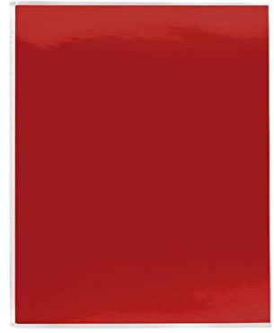 IDEAL TREND Fotoalbum mit Soft-Cover Slip-in Album 24 Fotos Uni: Farbe: Rot | Format: 10x15