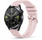 Oumida Correa para Huawei Watch GT 3 / GT 2 / GT 2e / GT2 Pro 46mm, 22mm Pulsera de Repuesto Deportiva de Silicona Duradera para Hombre y Mujer, Rosa