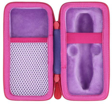 Aenllosi Storage Case Compatible with 3Doodler Start+ Essentials (2023) for 3D Pen Set for Kids, Storage Mesh Bags Holder for Printing Filament Refill and USB Cable(Case Only,Purple)