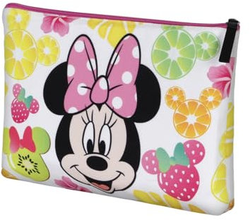 Disney Minnie Mouse Fruits-Trousse de Toilette Soleil, Multicolore, 30,5 x 22,5 cm