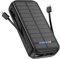 Anyzoo Solar Powerbank 20000mAh, 20W PD 3.0 Schnellladefunktion Power Bank USB C Solar Ladegerät mit 5 Ausgängen und 4 Eingängen, Externer Akku für Smartphones, Tablets und mehr