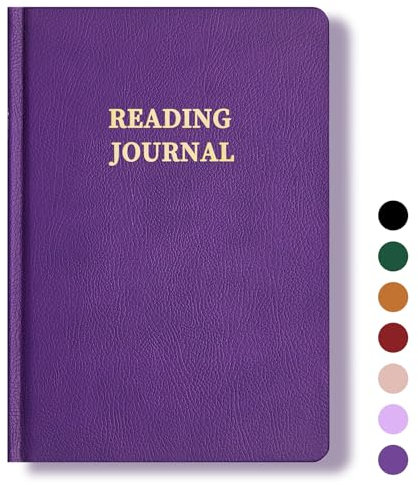 Lese-Tagebuch Dunkelviolett