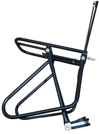 Dickly Porte-Bagages Avant de Vélo, Porte-Bagages, Support de Coffre, Support de Fourche Avant de Vélo pour L'équitation, VTT, Vélo de Route, Shopping