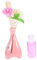 MUSISALY 1 Satz Aromatherapie-Set Öldiffusorvase Getrockneter Blumendiffusor Dekorativer Diffusor Bürodiffusor Diffusor Für Ätherische Öle Diffusor Mit Getrockneten Blumen Rosa Keramik