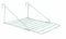 WILSONS DIRECT - 7m Over The Door Utility Airer - Indoor Caravan Window Balcony Airer - Foldable Washing Line Laundry Rack - Heavy Duty Towel Cloth Hanging Dryer - White Metal Storage Drying Rail (1)