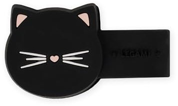 Legami - Clip Magnetica, Tema Kitty, Clip chiudi Pacco, Ideale per Tenere i Cavi Ordinati, Fissare la Penna al Taccuino, Tenere Uniti gli Auricolari, 4,8x3,3 cm