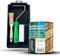 JOVIRA PINTURAS Impregnante legno, Lasur idrorepellente protettivo satinato all'acqua e kit con minicubo, rullo di schiuma, bastone e pennello (750 millilitri, Incolore + kit Vernice-Lasur)