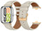 LanQii Pelle Cinturino Compatibile con Xiaomi Redmi Watch 5, Smartwatch Molle Pelle di Ricambio Cinturini per Xiaomi Redmi Watch 4 - Bianco