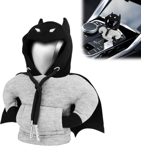 LAJUP 1 Pezzo Felpa per Cambio Auto, Copertura per Cambio Auto, Accessori Auto Interni per la Leva Del Cambio Dell'auto, Car Gear Shift Knob Cover Hoodie