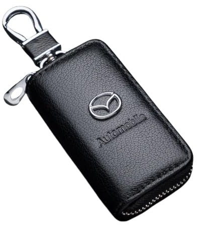 Auto Schlüssel Tasche für Ma-zda MX-5 MX 5 MX5, Tragbares Autoschlüssel Tasche Schlüsselmäppchen Schutz Autoschlüssel,B