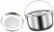 HuadaXtai à Soupe Portable avec Couvercle et Passoire pour Mijoter et, 3l