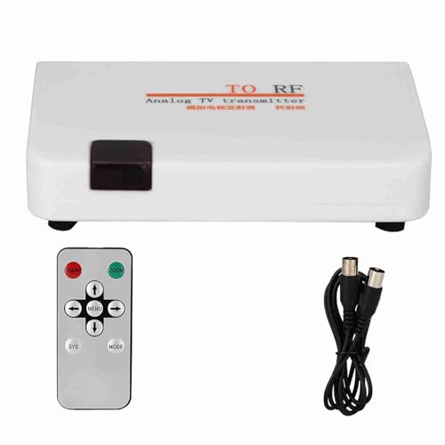 SustVita Coaxial to HDMI Converter for Digital Video to Analog TV, Gaming Console Coax Adapter for, VCR DVD Coaxial Players to older TVs