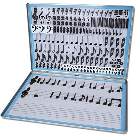 Wiemann Lehrmittel Magnetbox für Kinder „Noten Lernen“, Lehrmittel Grundschule