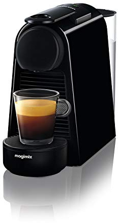 Magimix 11368 BLACK ESSENZA MINI Nespresso Coffee Machine, Black