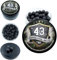 100 x Hard Mix Rubber Steel Balls for Paintball Self Home Defense Shooting and Training in 43 caliber
