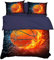 AYMAING Bettwäsche-Set, Basketball Wendemotiv, Kopfkissenbezug 80 x 80 cm, Bettbezug 155 x 220 cm, Mikrofaser, Mehrfarbig