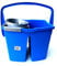 Fercasashop® - secchio doppia vasca con strizzatore 14lt. 2 Vasche da 7 litri con Strizzatore Per Pulizia Casa, Ufficio, Uso Professionale