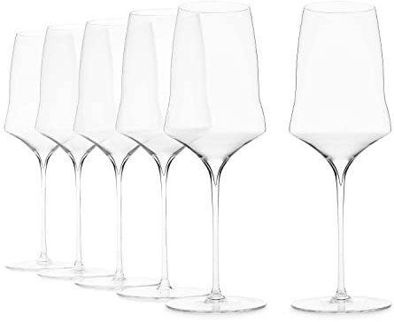 Josephinenhütte - JOSEPHINE No 1 - Copa de vino blanco - Hecho a mano - Juego de 6