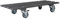 Werknorm Saar Pflanzroller Pflanzenroller Terrassenroller Outdoorroller Transportroller Balkonroller Blumenroller Kübelroller Holzroller Valenzia 80.1TP (Schiefergrau)
