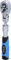 BRILLIANT TOOLS BT020997 1/4 Teleskop-Umschaltknarre mit flexibelem Kopf (175-225 mm) [Powered by KS Tools]