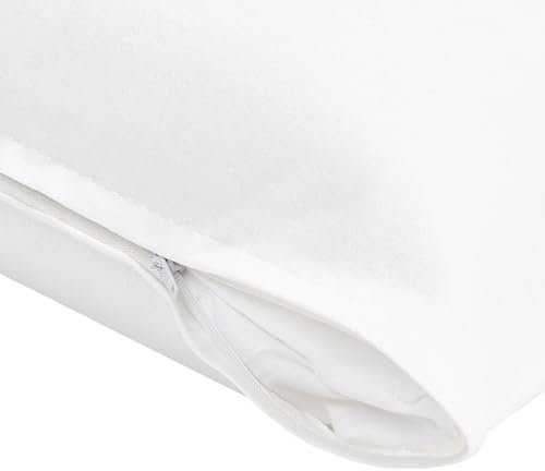 DECASASATEXTIL - Pack 2 Funda de Almohada Impermeable Extra Suave con Cremallera - Protector de Almohada Impermeable, Transpirable, Anti-ácaros, Antibacteriano e hipoalérgico. (135x45cm)