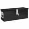 Aufbewahrungsbox, XIAOGUANG Abschließbare Box, Alu Box, Metal Box, Transportkiste, Werkzeugbox, Metallkiste, Alukiste, Schwarz 60x23,5x23 cm Aluminium