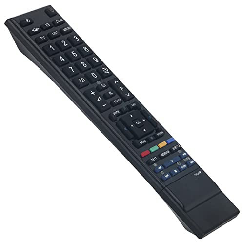 ALLIMITY CT-90345 Fernbedienung Ersetzen für Toshiba Regza 32XV743 40SL733G 32A3030DB 32A3030DB 40RV753 32SL733G 46SL733G 40RV753 40WL753 40VL733G 46VL748 40SL733 CT90345